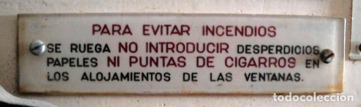 Trenes escala: Placa: para evitar incendios... - Foto 1