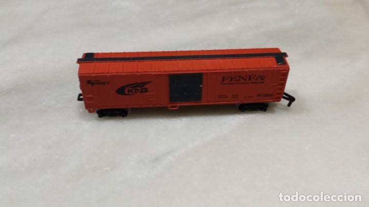 Trenes escala: Dos vagones de tren. - Foto 4
