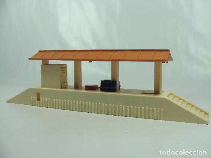 Trenes escala: Estaci&oacute;n de tren vintage - Foto 1