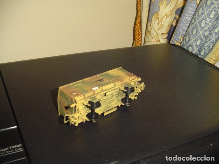 Trenes escala: Vag&oacute;n H0 militarizado. - Foto 4