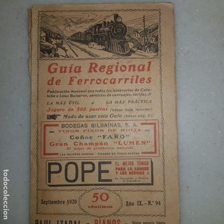 Trenes escala: Guia regional ferrocarriles 1920 - Foto 1