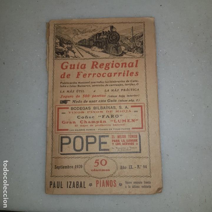 Trenes escala: Guia regional ferrocarriles 1920 - Foto 4