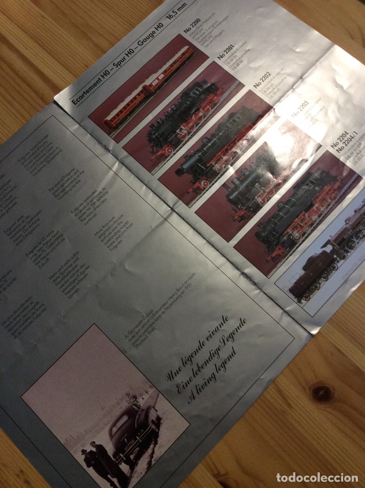 Trenes escala: Fulgurex catalogo trenes 1990 - Foto 2
