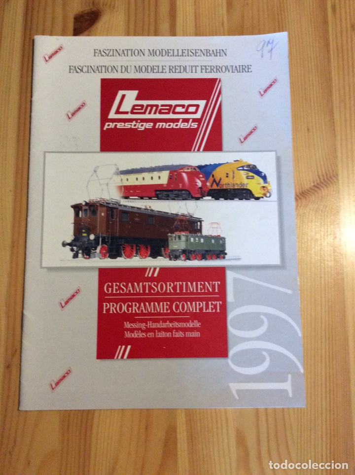 Trenes escala: Catalogo lemaco trenes - Foto 1