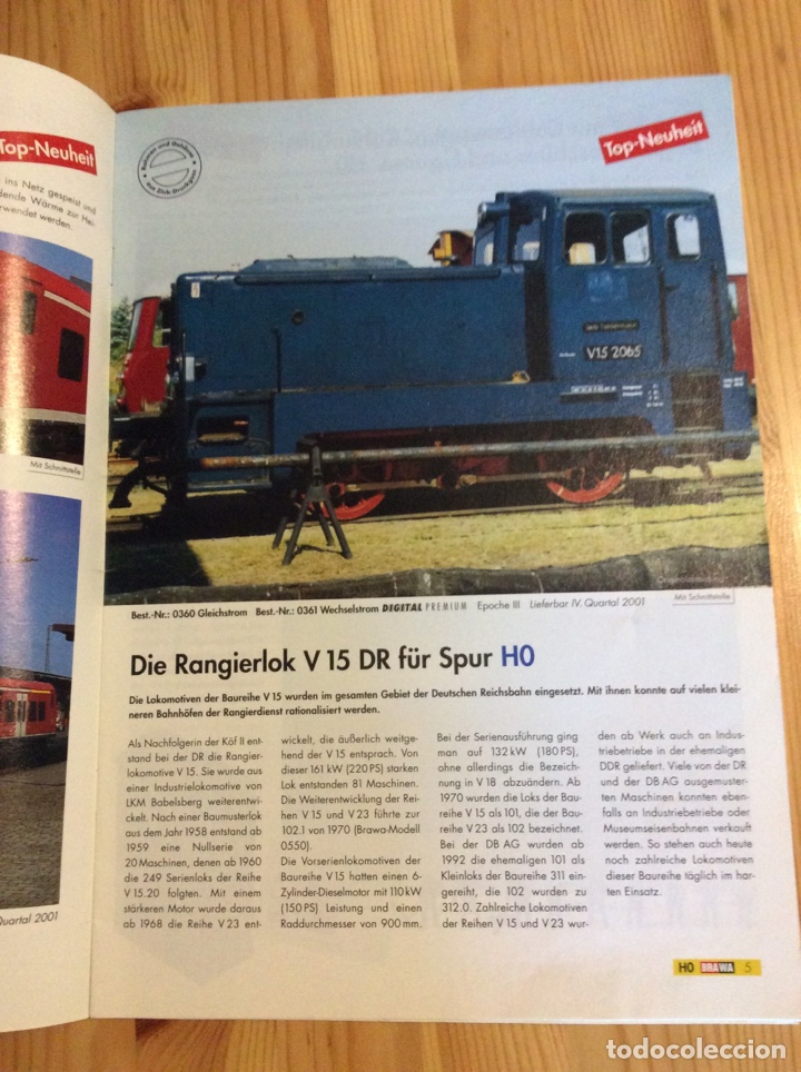 Trenes escala: Catalogo trenes brawa 2001 - Foto 2