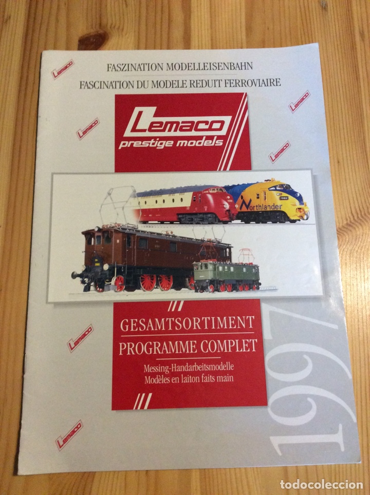Trenes escala: Catalogo trenes lemaco 1997 - Foto 1