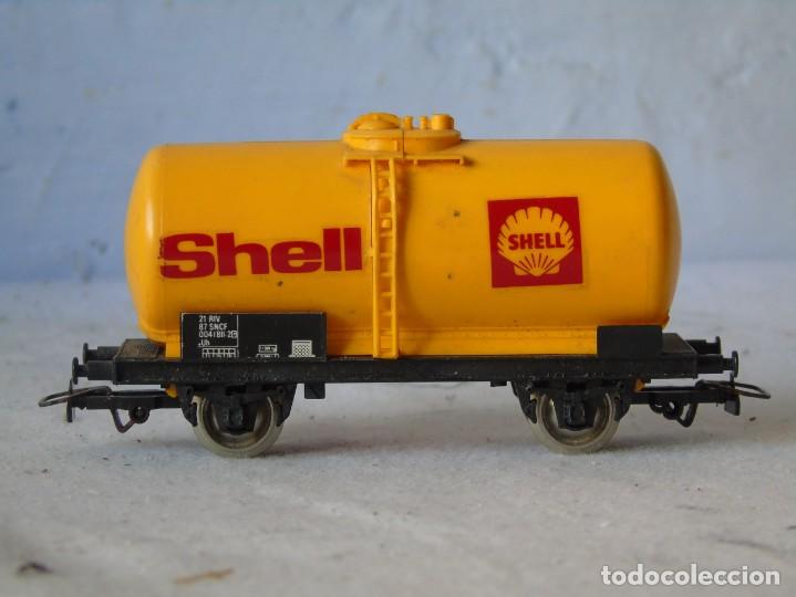 Trenes escala: vagon shell buen estado - Foto 1