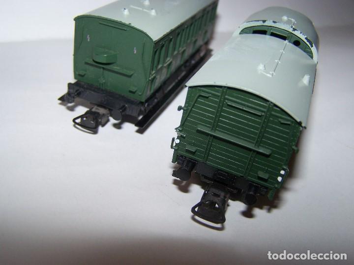 Trenes escala: DOS VAGONES MARCA PIKO EN H0 HO. - Foto 6