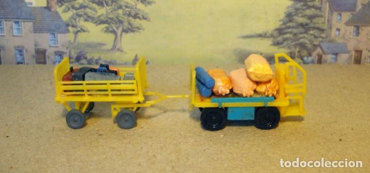 Trenes escala: Par de carros portaequipajes - Foto 3