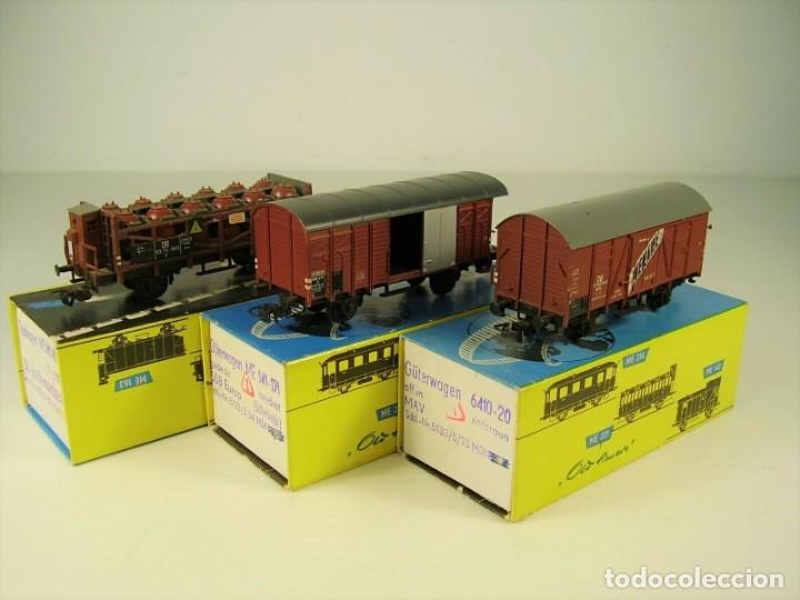 Trenes escala: Conjunto de vagones. - Foto 1