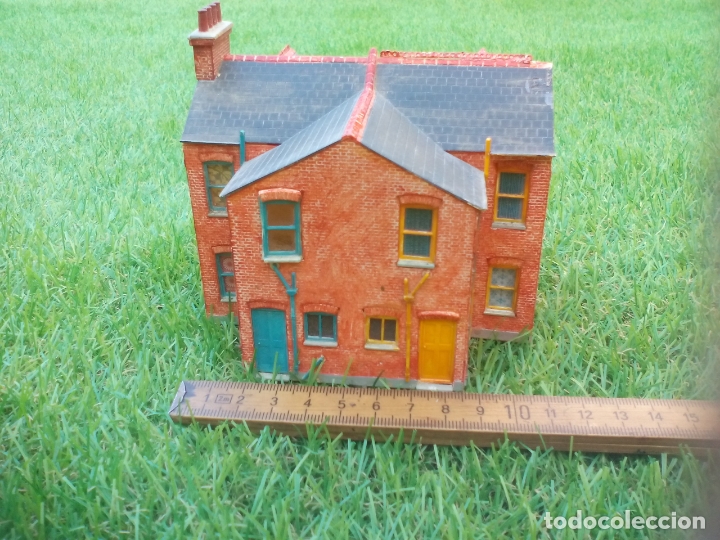 Trenes escala: EDIFICIO DE MAQUETA DE TREN ESCALA H0 MINIATURA - Foto 4