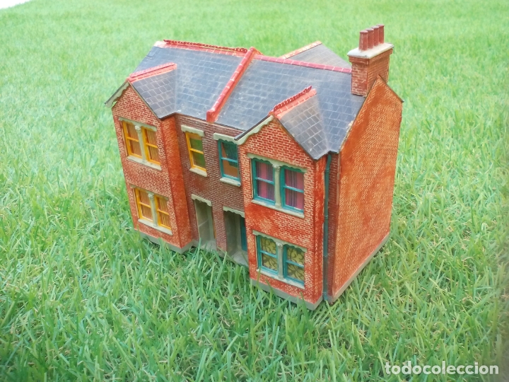 Trenes escala: EDIFICIO DE MAQUETA DE TREN ESCALA H0 MINIATURA - Foto 1