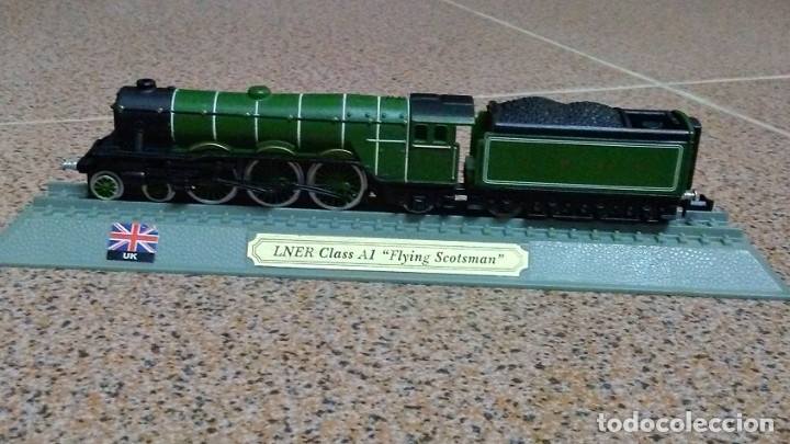 Trenes escala: MINI DIORAMA DE TREN FLYING SCOTSMAN - Foto 1