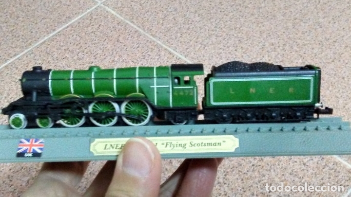 Trenes escala: MINI DIORAMA DE TREN FLYING SCOTSMAN - Foto 3