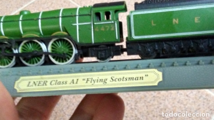Trenes escala: MINI DIORAMA DE TREN FLYING SCOTSMAN - Foto 4
