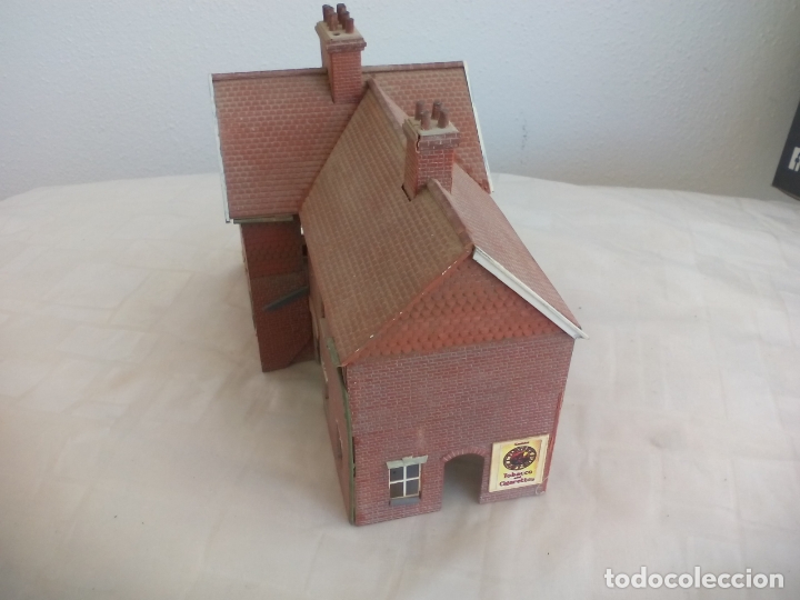 Trenes escala: CASA EDIFICIO PARA MAQUETA DE TREN ESCALA H0. . MINIATURA - Foto 2