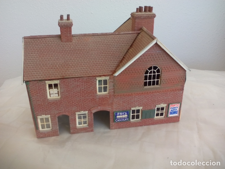 Trenes escala: CASA EDIFICIO PARA MAQUETA DE TREN ESCALA H0. . MINIATURA - Foto 1