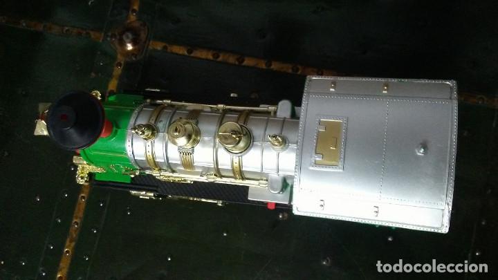Trenes escala: CLASSICAL TRAIN. LOCOMOTORA A PILAS. FUNCIONANDO. - Foto 7