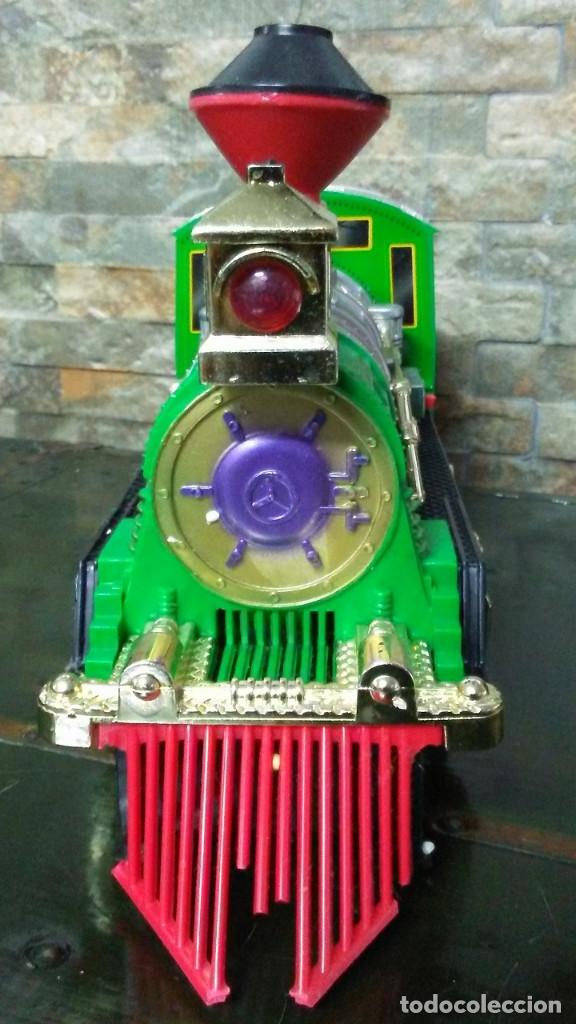 Trenes escala: CLASSICAL TRAIN. LOCOMOTORA A PILAS. FUNCIONANDO. - Foto 9