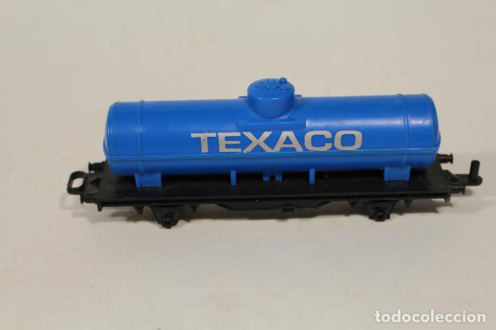 Trenes escala: vagon cisterna texaco - Foto 2