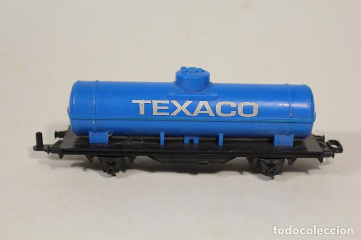 Trenes escala: vagon cisterna texaco - Foto 1