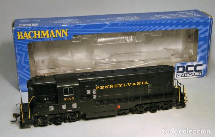 Bachmann H0 - 60102 - Locomotive diesel (1) - EMD F7A Numérique - Santa Fe