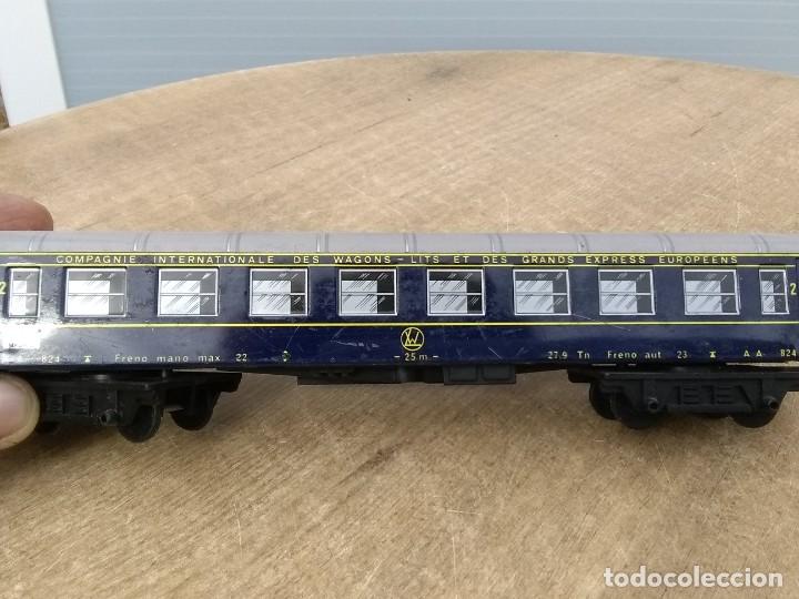 Trenes escala: Locomotora y dos vagones - Foto 2