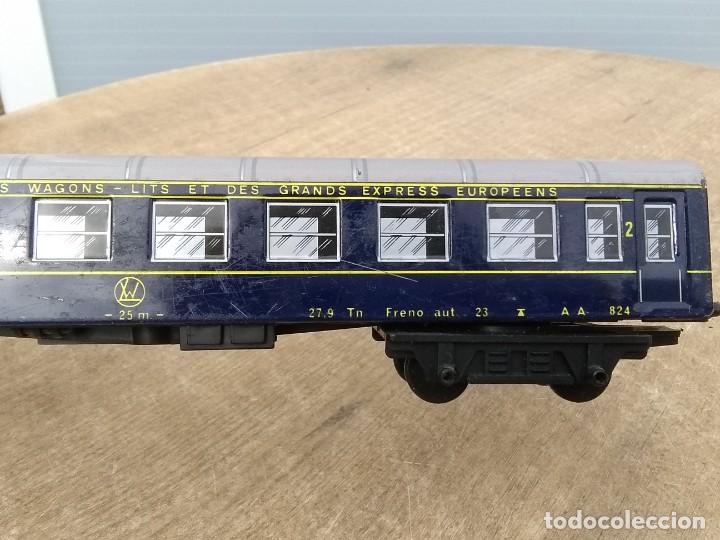 Trenes escala: Locomotora y dos vagones - Foto 9