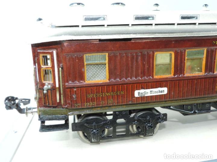 RARE MARKLIN ÉCHELLE I GRAND WAGON RESTAURANT MITROPA Lg 33 cm BON