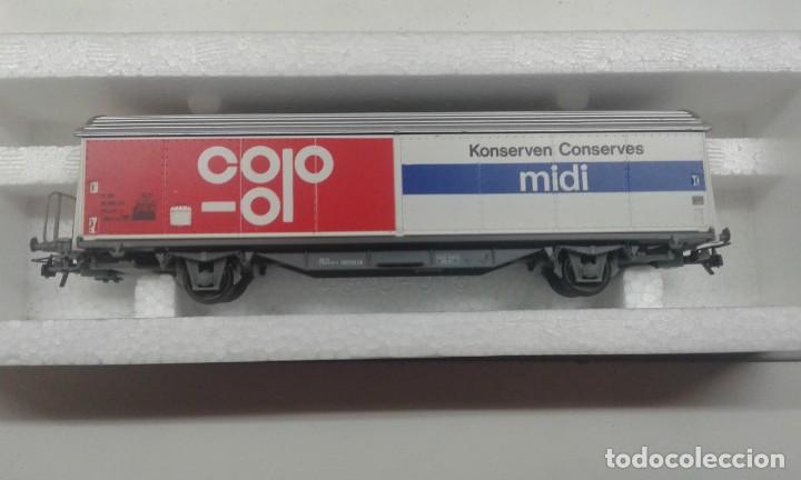 Trenes escala: Vag&oacute;n de mercanc&iacute;a Roco NUEVO - Foto 1