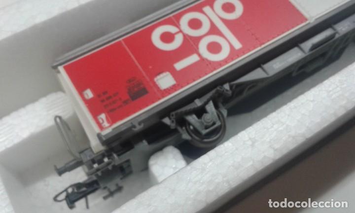Trenes escala: Vag&oacute;n de mercanc&iacute;a Roco NUEVO - Foto 3