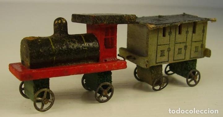 Trenes escala: Tren miniatura. 1930 - Foto 1