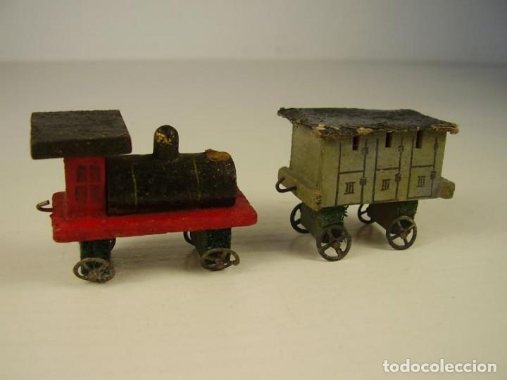 Trenes escala: Tren miniatura. 1930 - Foto 3