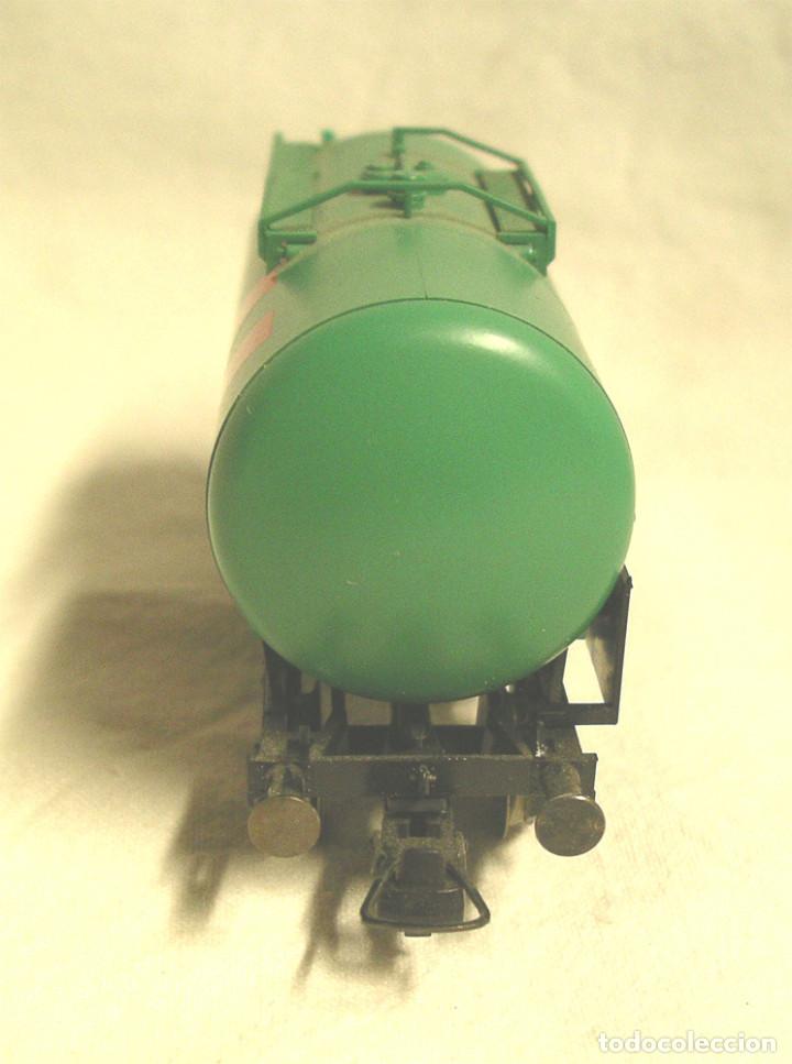 Trenes escala: Vagon Cisterna Gasolina Refinada Texaco - Foto 4