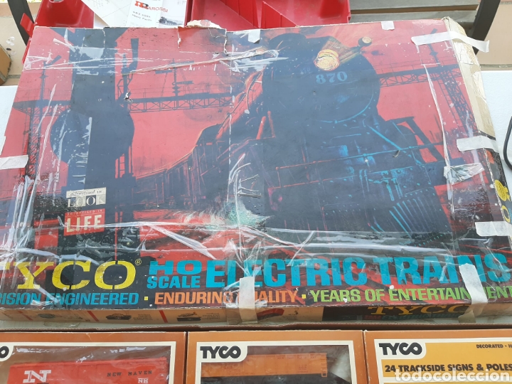 Trenes escala: Lote de tren tyco Ho y componentes varios - Foto 2