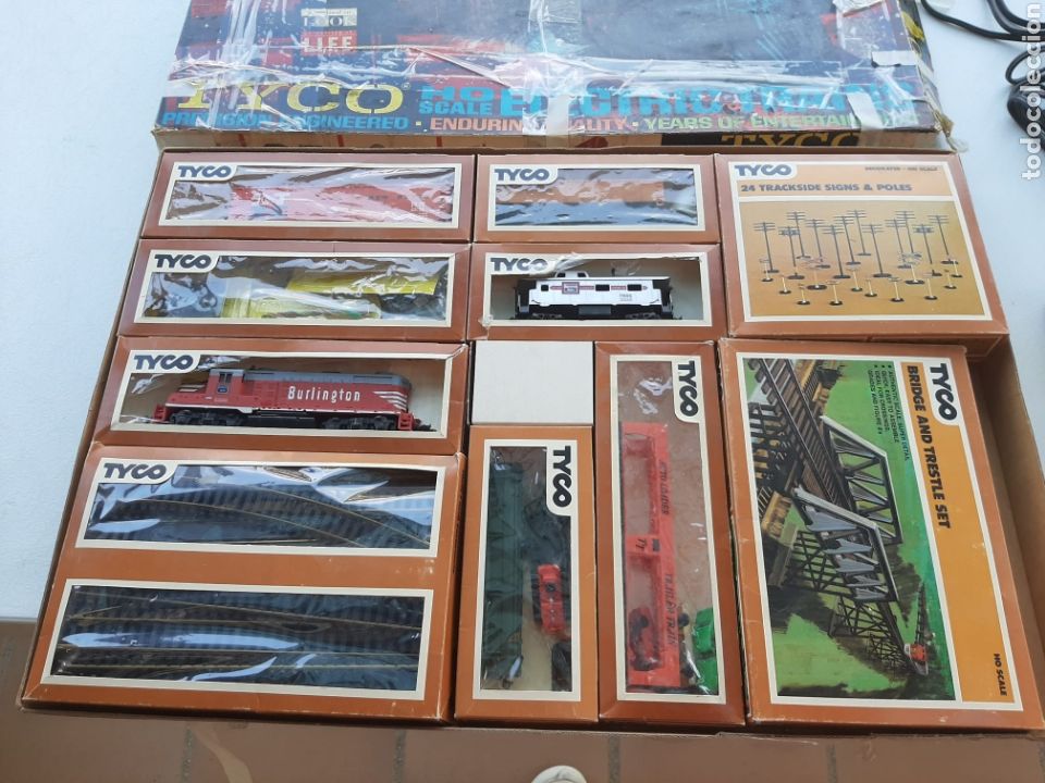 Trenes escala: Lote de tren tyco Ho y componentes varios - Foto 10