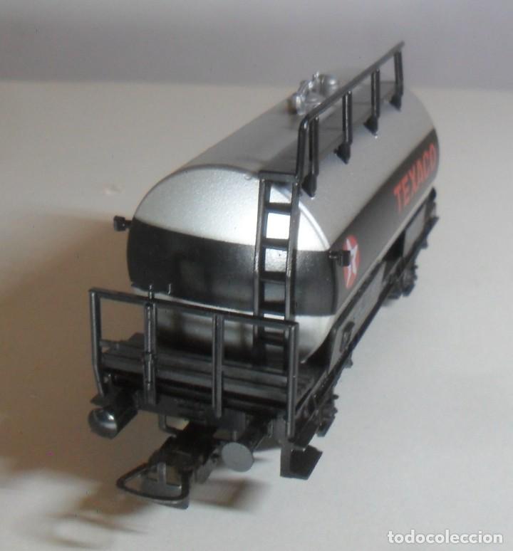 Trenes escala: H0 - VAGON CISTERNA TEXACO - Foto 2