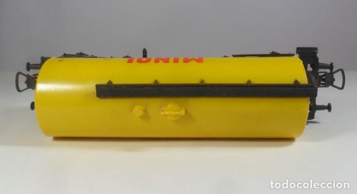 Trenes escala: H0 - VAGON CISTERNA MINOL - Foto 6