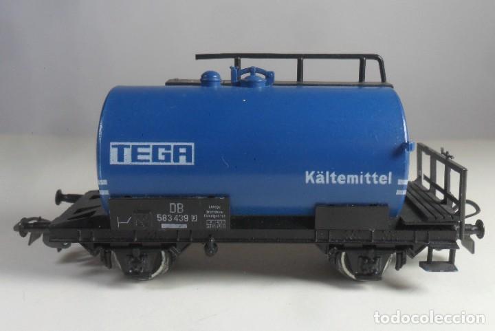 Trenes escala: H0 - VAGON CISTERNA TEGA - Foto 1
