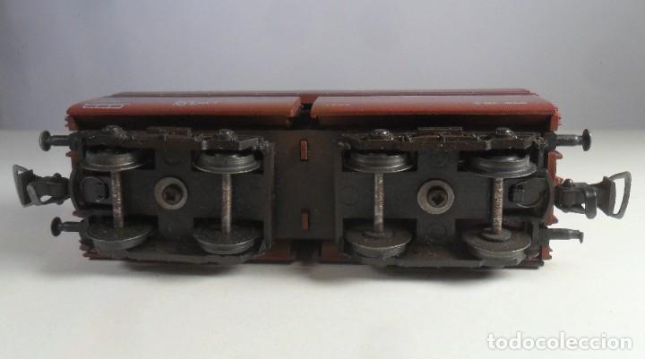 Trenes escala: H0 - VAGON CONTENEDOR CON CARGA DE CARBON - Foto 6