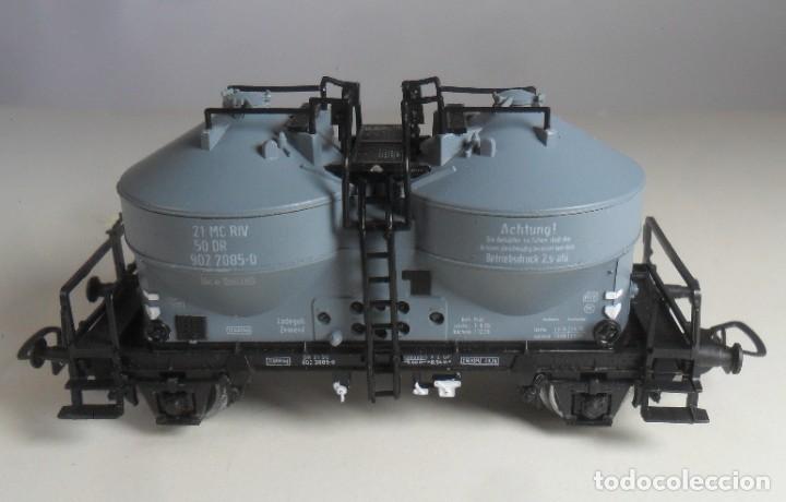 Trenes escala: H0 - VAGON CON DEPOSITOS DE COMBUSTIBLE - Foto 3