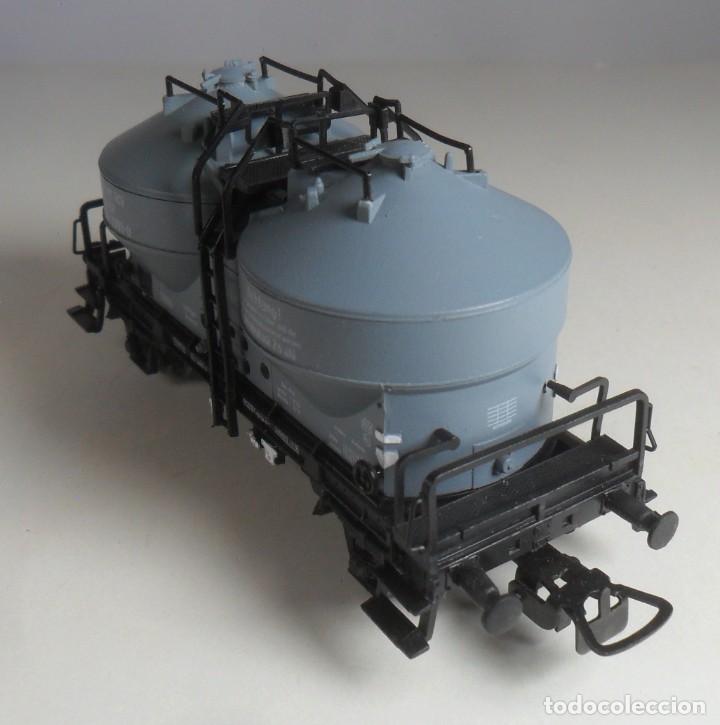 Trenes escala: H0 - VAGON CON DEPOSITOS DE COMBUSTIBLE - Foto 4