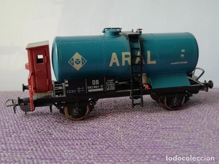 Trenes escala: Roco H0 Vag&oacute;n cisterna - Foto 4