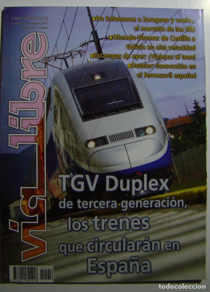 Trenes escala: REVISTA VIA LIBRE NUMERO 554 - Foto 1