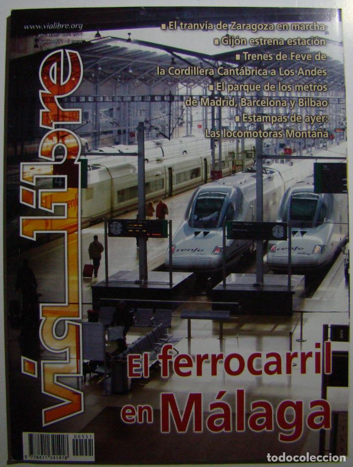 Trenes escala: REVISTA VIA LIBRE NUMERO 551 - Foto 1