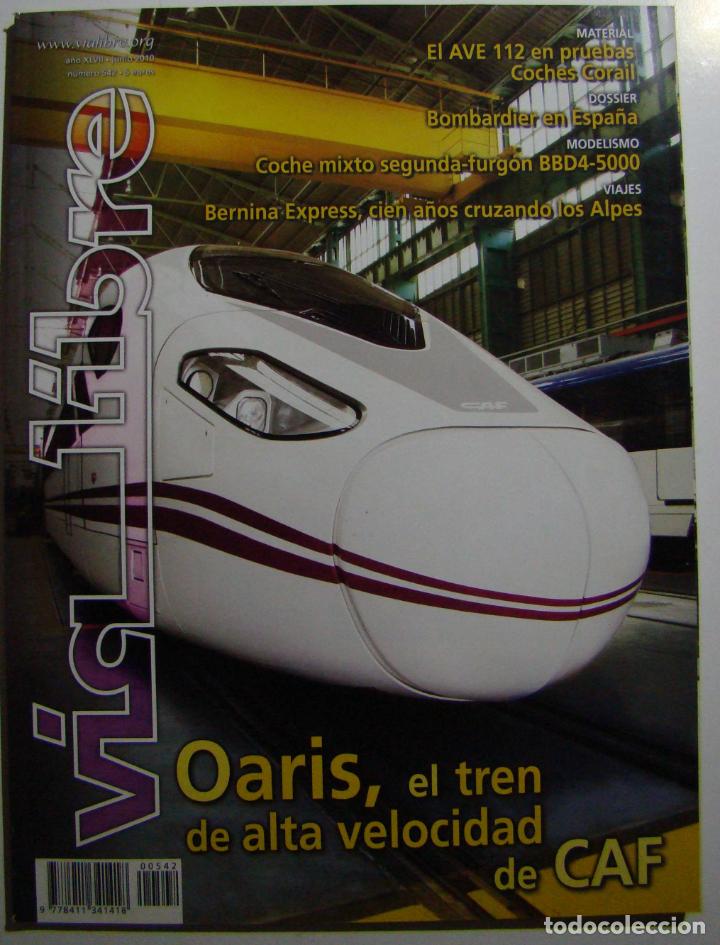 Trenes escala: REVISTA VIA LIBRE NUMERO 547 - Foto 1