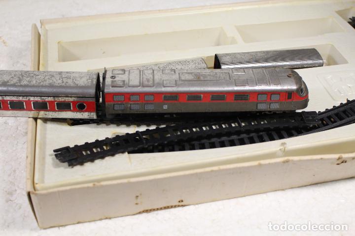 Trenes escala: TREN DE METAL ANTIGUO - Foto 4