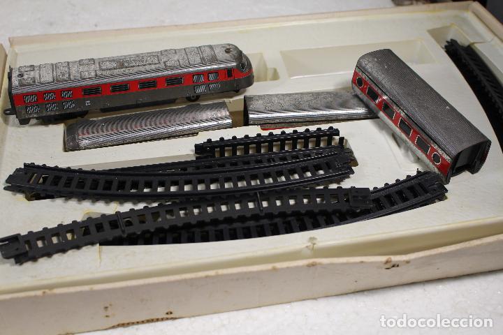 Trenes escala: TREN DE METAL ANTIGUO - Foto 5