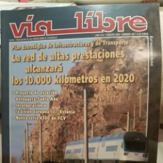 Trenes Escala: REVISTA VÍA LIBRE N°483 FEBRERO 2005. Lote 232696450
