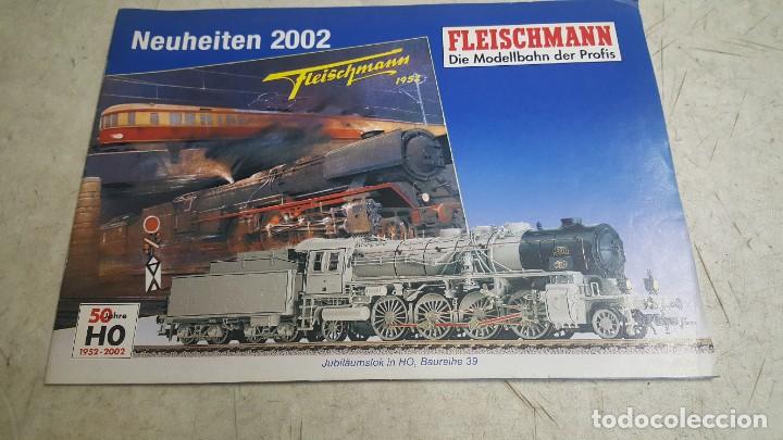 Trenes escala: CAT&Aacute;LOGOS DE TRENES FLEISCHMANN 2002 - Foto 1